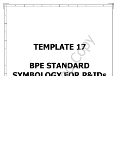 BPE P&ID Symbol Standards