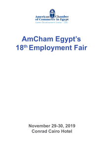 AmCham Employment Fair