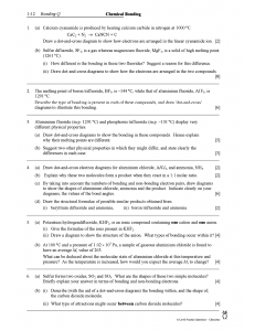 Chemical Bonding Practice Questions