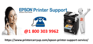Epson Printer support Services