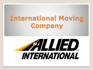 International Moving Company