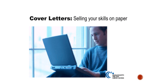 Best Lecture for Cover Letter