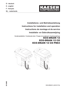 eco-drain 12 manual d-e-f-nl 01-046 v01