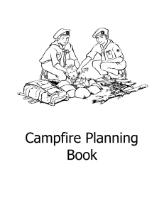 Campfire Planning Book