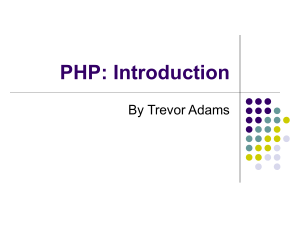10 introduction php
