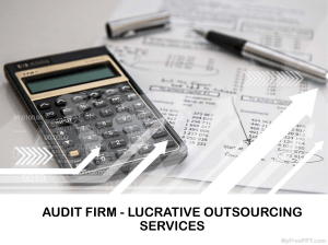 Accounting Firm - Lucrative Outsourcing Services