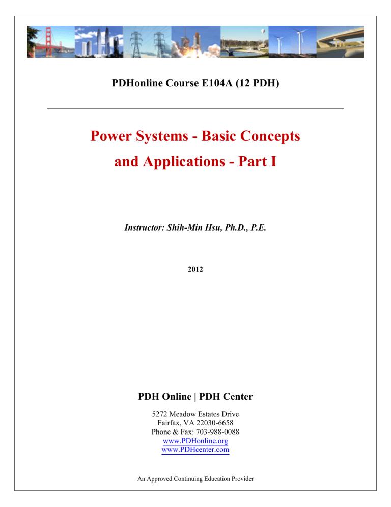 Power Systems Basics: Generators, Transmission, Transformers