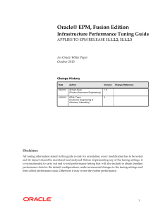 Oracle EPM 11 1 2 3 Tuning Guide v2