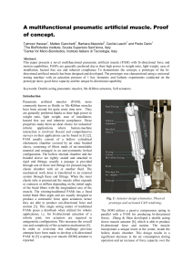 Multifunctional Pneumatic Artificial Muscle: Proof of Concept