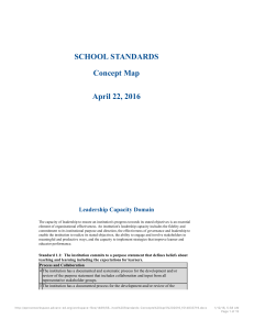 AdvancED School Standards