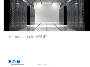 APQP Good content for training