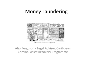 Trinidad Money Laundering Presentation 3 12 14