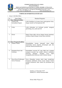 Formulir Kritik dan saran(1)