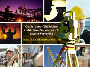 Guide  About Theodolite Calibration Service Which Used In Surveying