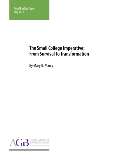 whitepaper 2017 small college imperative