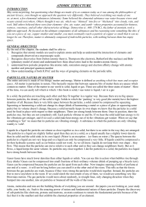 Atomic structure-notes