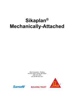 sikaplan-mechanically-attached-guide-specification