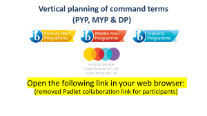 Command terms vertical planning intro session