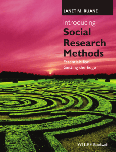 Research Methods Chap.1