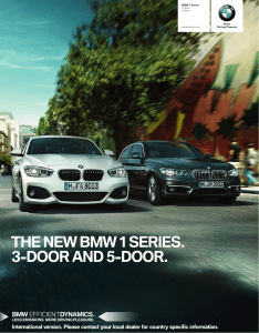 BMW US 1 SERIES 2015