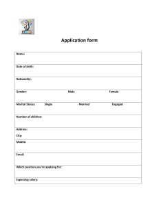 application form - Copy