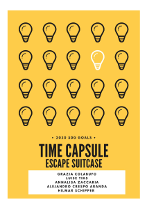 Time Capsule Escape Suitcase