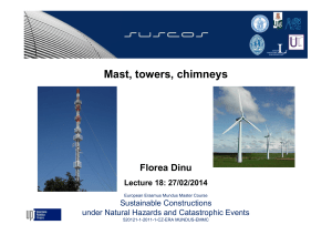 L18 Masts, towers, chimneys