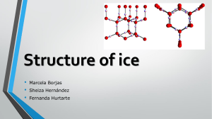 structure of ice
