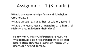 Assignment -1 (3 marks)