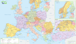 Eurail Map- 2020