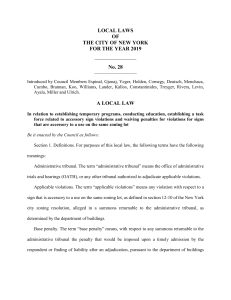 NYC Local Law 28 of 2019 full text