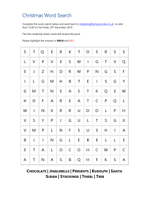 christmas wordsearch
