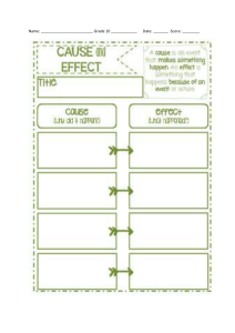 cause and effectgraphic