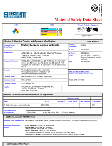 sodium sulfanate