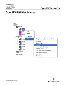 D301414X012 -OpenBSI Utilities Manual (2016-11)