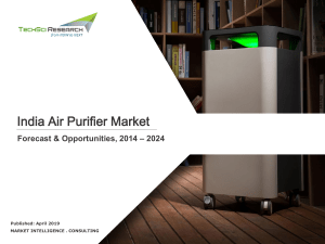 India Air Purifier Market Forecast & Opportunities, 2024