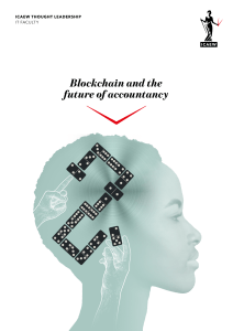 Blockchain and the future of accountancy