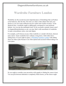 Wardrobe Furniture London