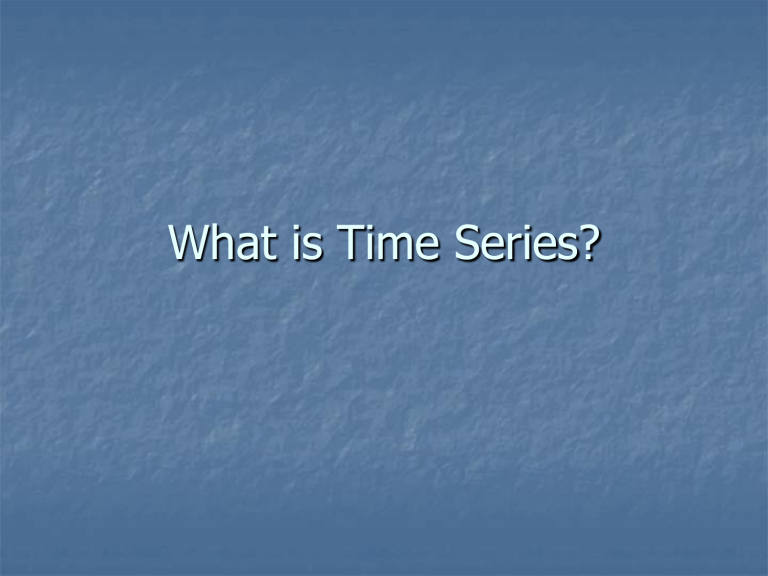 introduction-time-series