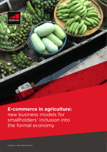 E-commerce in agriculture