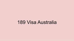 Skilled Visa Perth |  Immigration Agent Perth, WA
