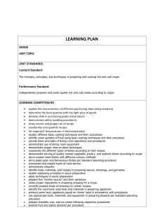 EFDT Learning Plan