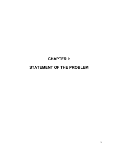 CHAPTER I thesis 