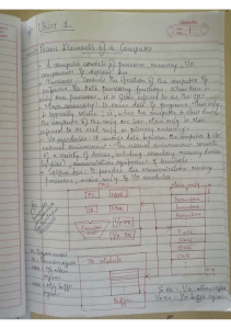 UNIT 1 MY NOTES