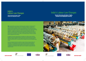 India’s Labour Law Changes 2016