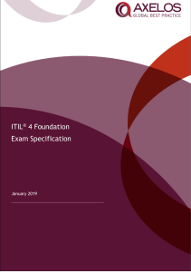 Exam-Objectives-ITIL-4-Foundation