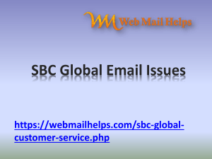 SBC Global Email Issues