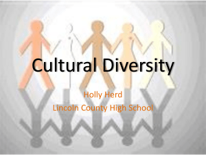 Cultural Diversity (1)