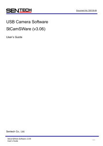 StCamSWare v3.06 Manual EN 12S105-06