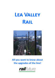 Lea Valley Rail Upgrades – Railfuture